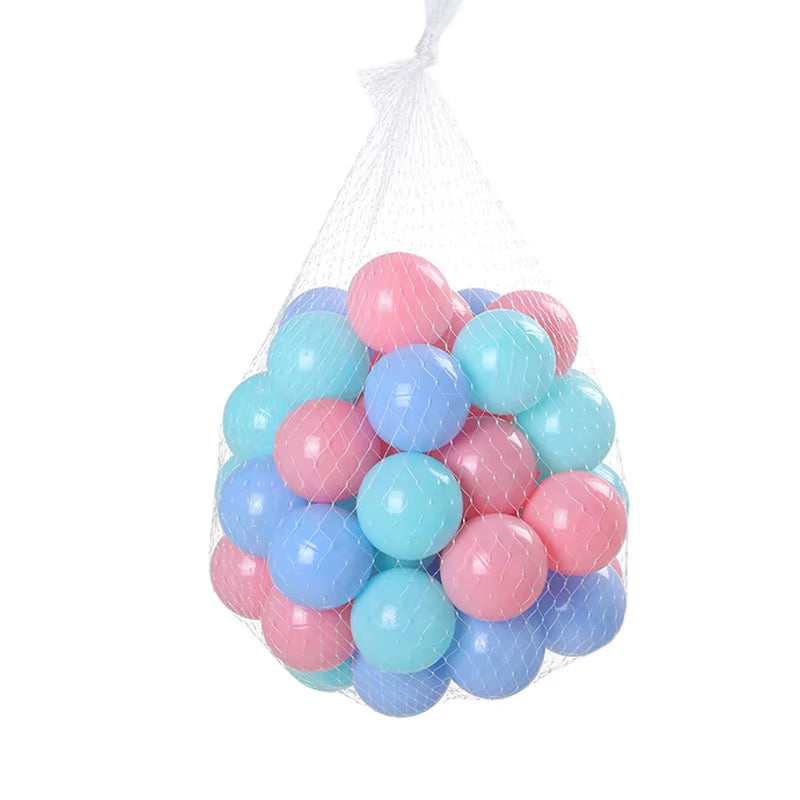 Mesh Bag Ocean Ball 50Pcs Pack Can Be Thickened Bobble Ball Playground Children Indoor Toys Colourful Plastic Toys
